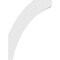 Ekena Millwork 5"W x 16"D x 22"H Standard Thorton Architectural Grade PVC Knee Brace BRCP05X16X22THR - alternate 4